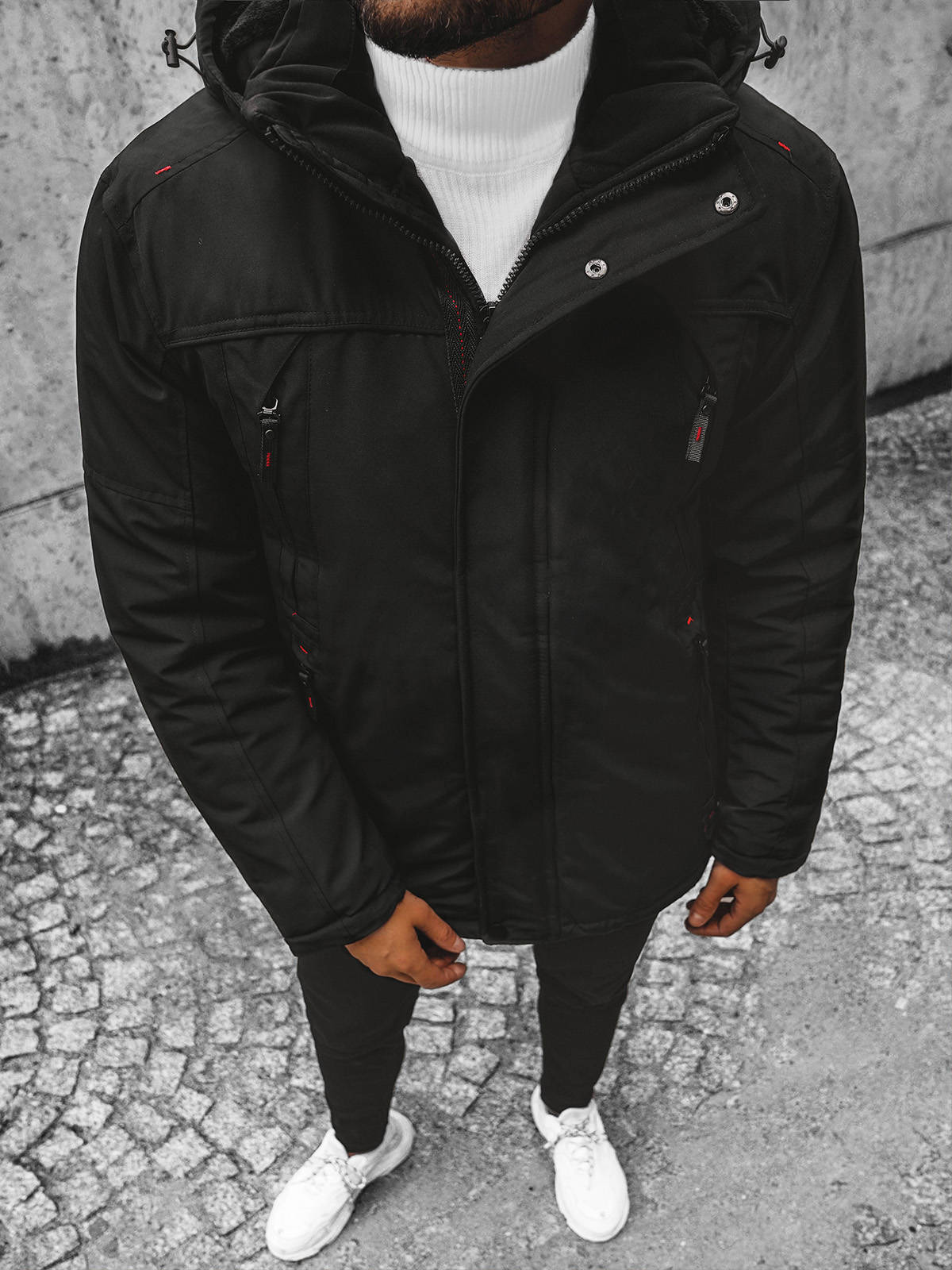 Winterjacke Steppjacke Wärmejacke Sport Jacke Sweatjacke Herren OZONEE 19501 MIX - Bild 16 von 21