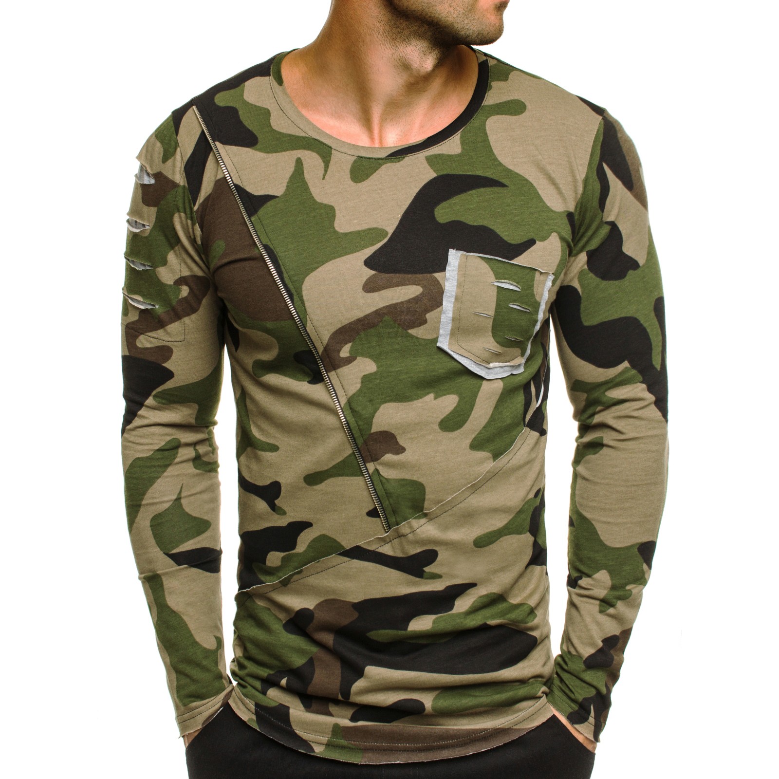 OZONEE Athletic 1086 Hommes Camouflage Chemise Manches Longues Sweat-shirt Camouflage Camouflage Camouflage Mix 87ee7c OZONEE Athletic 1086 Hommes Camouflage Chemise Manches Longues Sweat-shirt Camouflage Camouflage Camouflage Mix 87ee7c