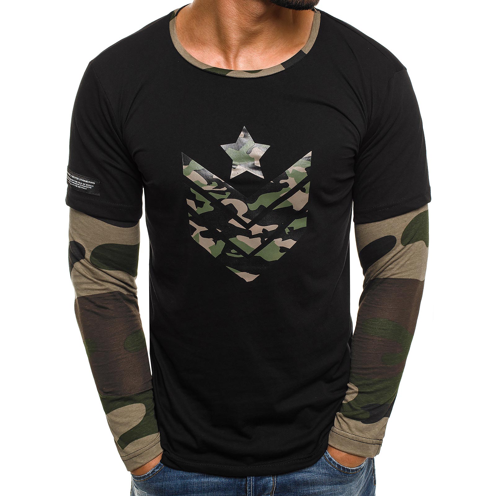 OZONEE Athletic 1086 Hommes Camouflage Chemise Manches Longues Sweat-shirt Camouflage Camouflage Camouflage Mix 87ee7c OZONEE Athletic 1086 Hommes Camouflage Chemise Manches Longues Sweat-shirt Camouflage Camouflage Camouflage Mix 87ee7c