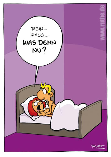 Postkarten Lustig Sprüche Mann/Frau Büro Cartoon