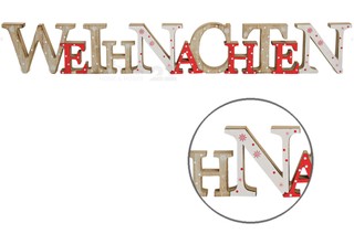 3D Holz Schriftzug WEIHNACHTEN Deko Buchstaben zum Stellen / Hängen ... 3D Holz Schriftzug WEIHNACHTEN Deko Buchstaben zum Stellen / Hängen ...