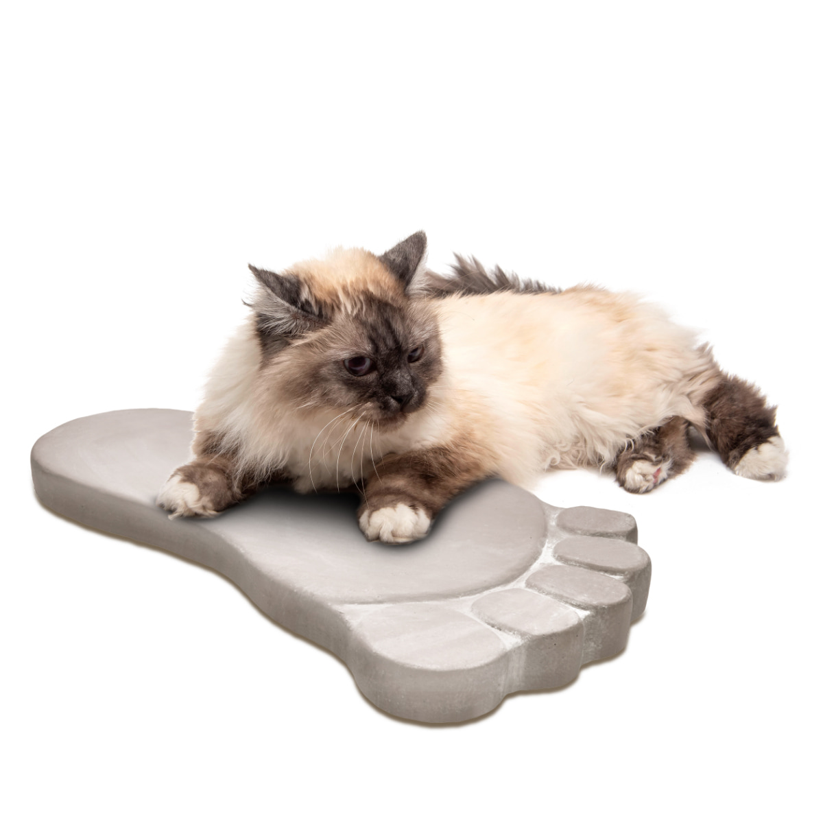 XXL Trittsteine großer Fußabdruck Garten 1 Paar Tritt-Steine Beton