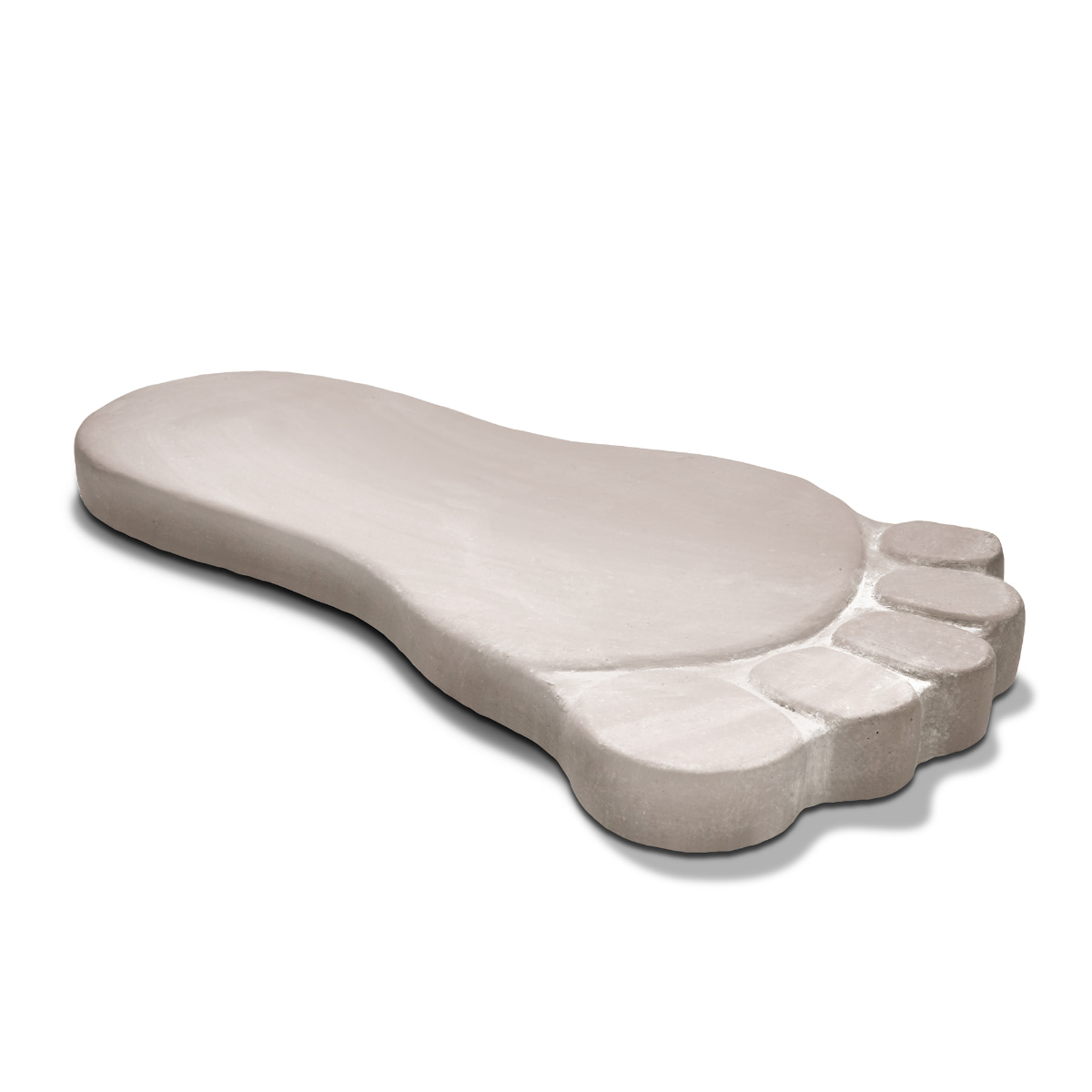 XXL Trittsteine großer Fußabdruck Garten 1 Paar Tritt-Steine Beton