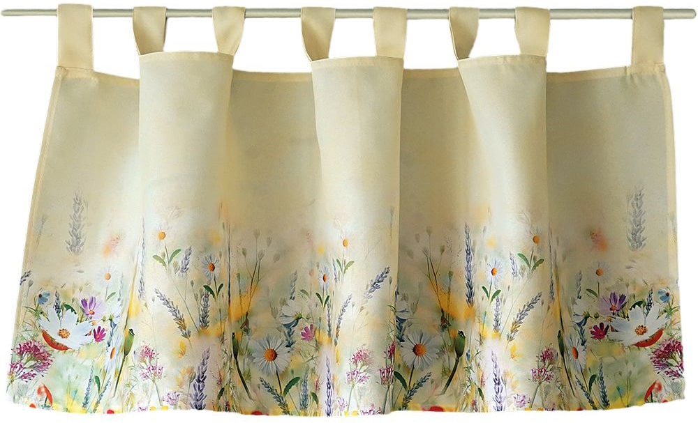 Raebel Scheibengardine 45x120 Cm - Herbst Eichhörnchen Design Für Fenster