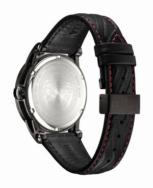 Versace Palazzo Empire Men's Watch Black Leather Black Steel