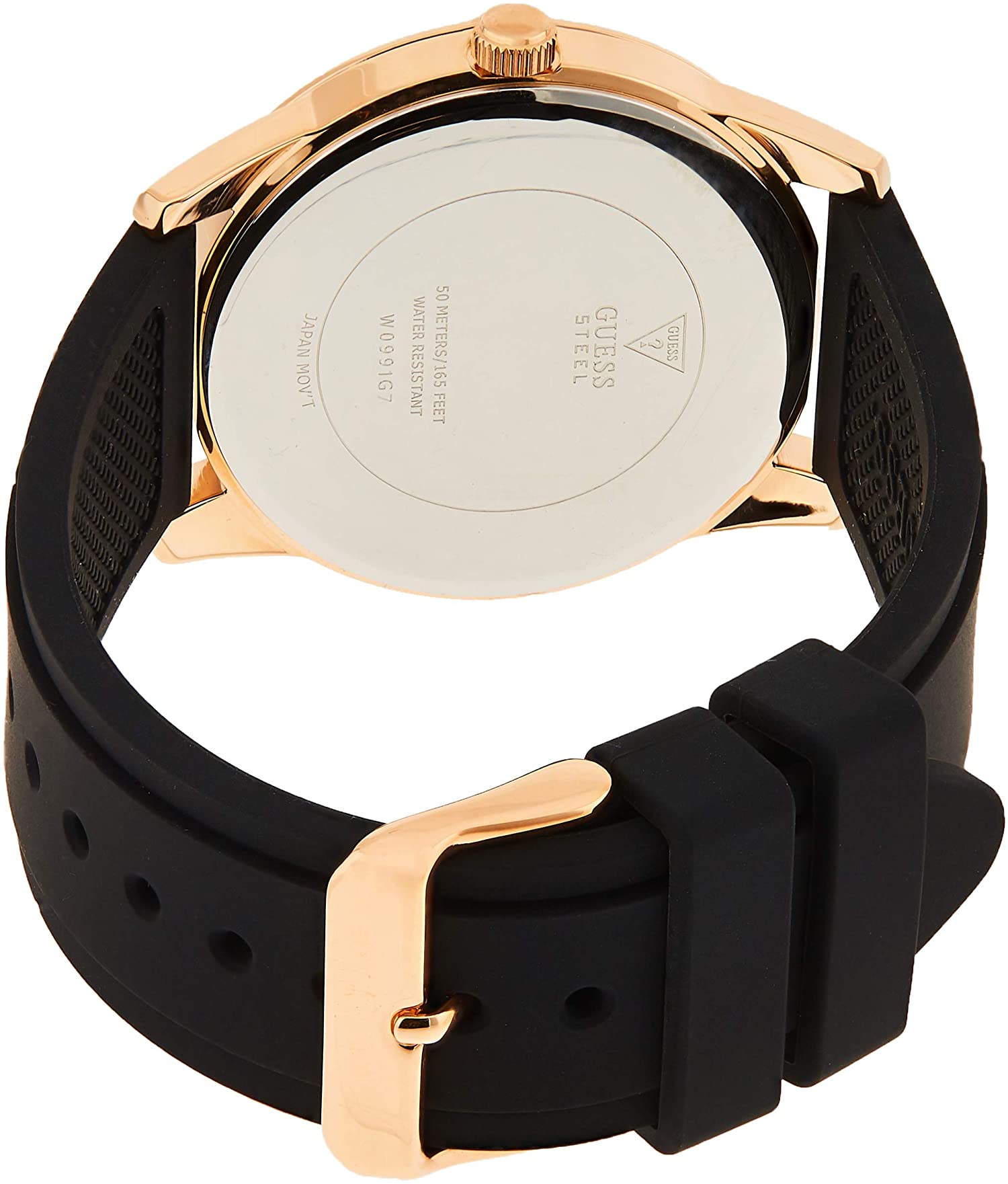 Guess Orologio da polso uomo Perry 42mm in silicone nero W0991G7 |  watchroom24