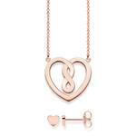Thomas Sabo ladies necklace heart with 