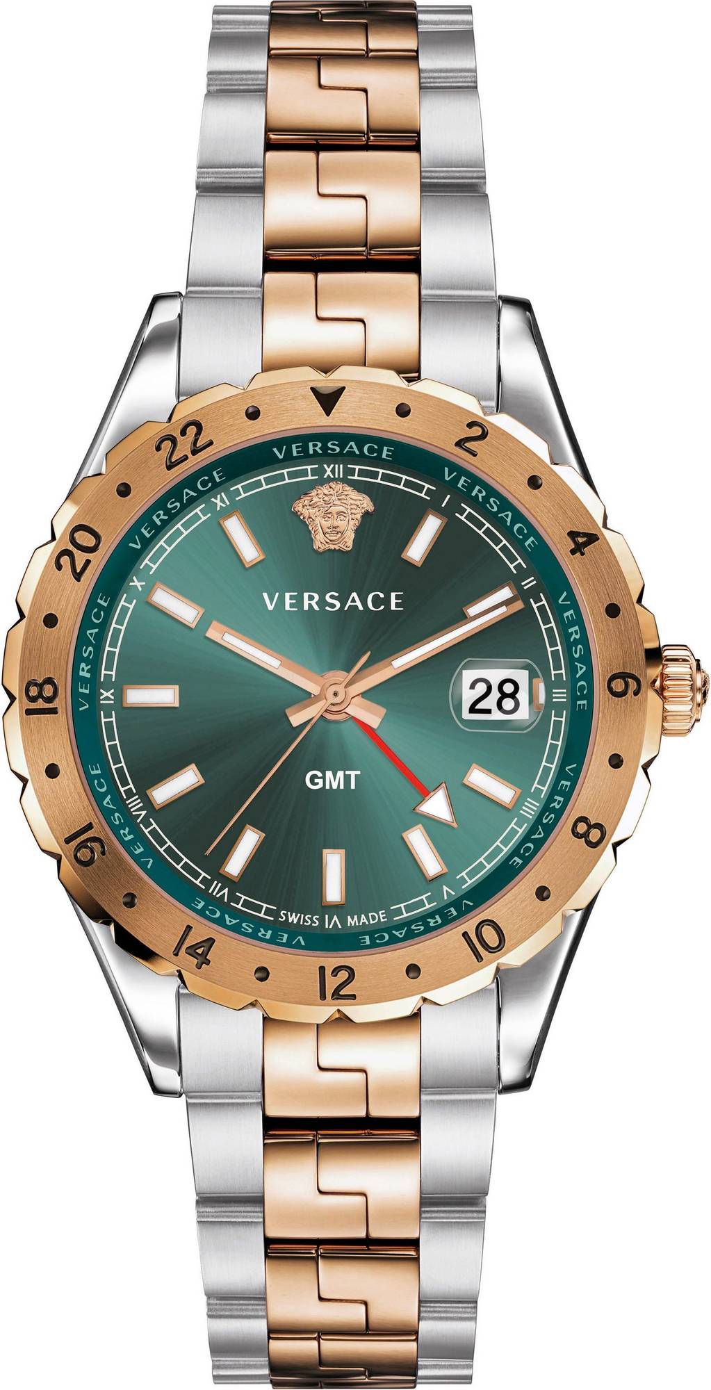 versace watch green dial