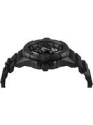 Philipp Plein Orologio Uomo $Kull Pwaaa0121 – Quarzo, Teschio Iconico, Cinturino In Pelle, Argento/Nero