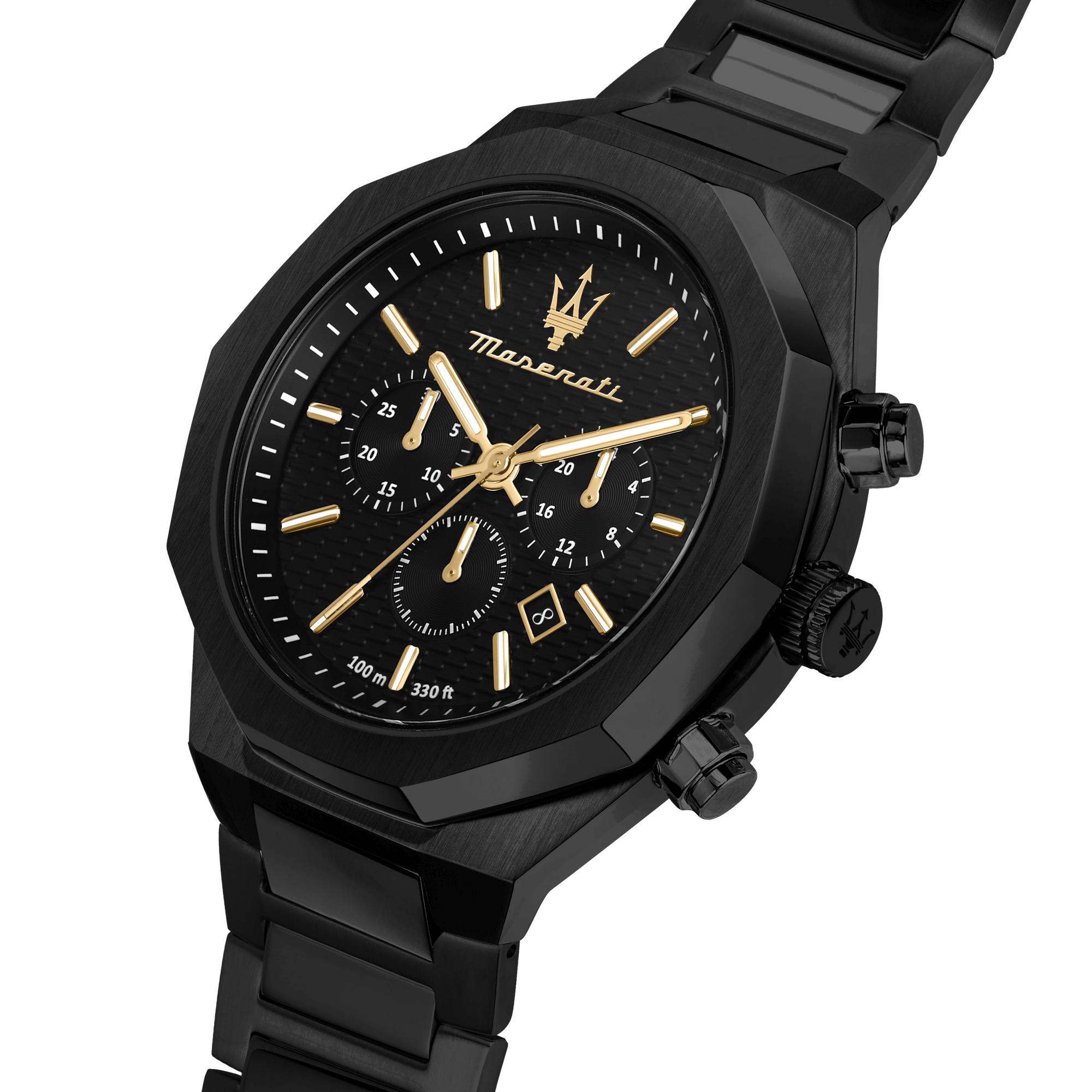 Maserati Herren Armbanduhr Stile NA Chronograph & Datumsfenster 