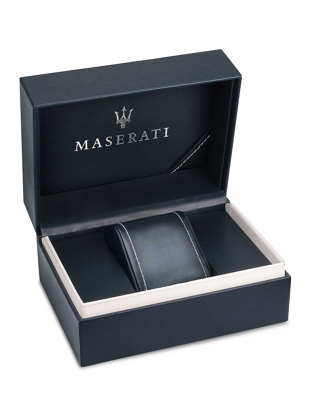 Maserati Herren Armbanduhr TRAGUARDO Hybrid Smart 45 mm Armband 