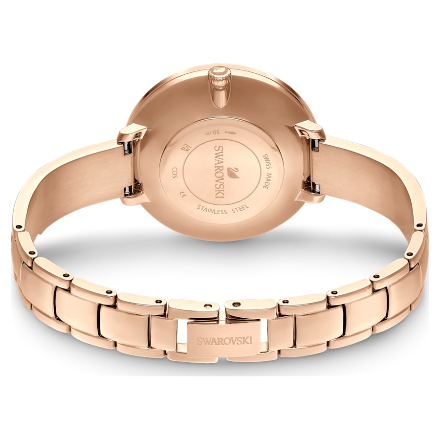Swarovski Damen Armbanduhren Rosegold Uhr, Armband Im Oktagon - Main Image