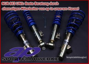 Ap Tieferlegungsfedern 40/30mm Für Audi TT 8N Coupé Roadster Inkl