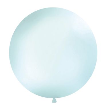 6 Crystal Ballons Herzen mint klar transparent Partydeko Luftballons Hochzeit