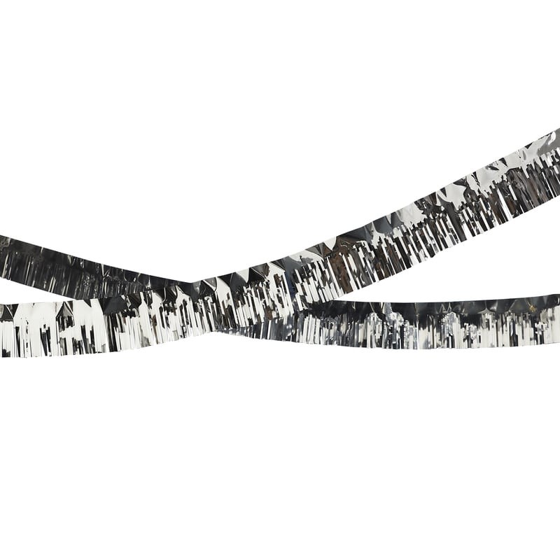 Lametta Fransen Bordüre 9,1m - Glänzende Girlande Für Tanzkostüme & Deko