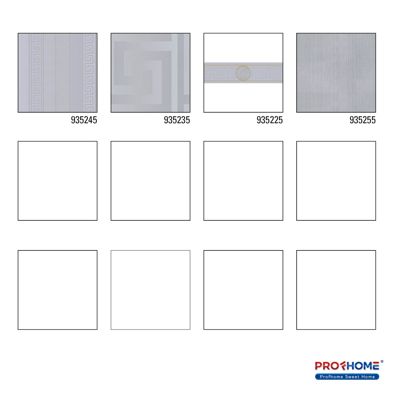 Profhome 935245-GU Exklusive Luxus Tapete leicht strukturiert mit Streifen glänzend 7,035 m2