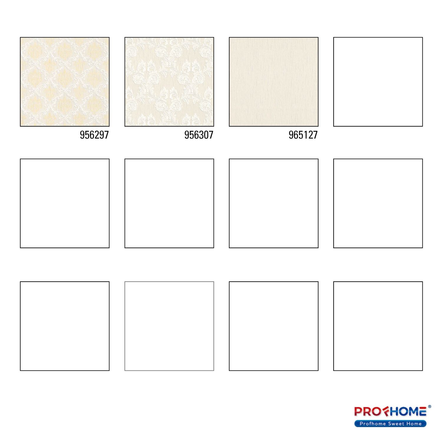 Profhome 956297-GU Textiloptik Tapete strukturiert im Barock-Stil matt 5,33 m2