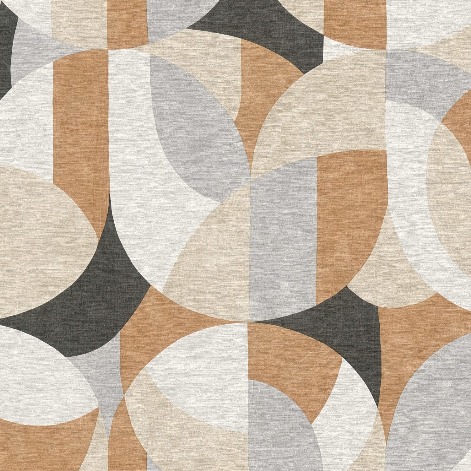 Luipaardprint behang beige zwart bruin - dierenprint - Vliesbehang modern