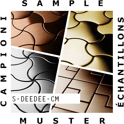 Mosaik MUSTER S-Deedee-CM | Kollektion Deedee Kupfer gewalzt