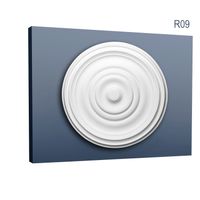 48 cm diam/ètre Rosace D/écoration de plafond El/ément de stuc Orac Decor R09 LUXXUS El/ément d/écoratif classique blanc