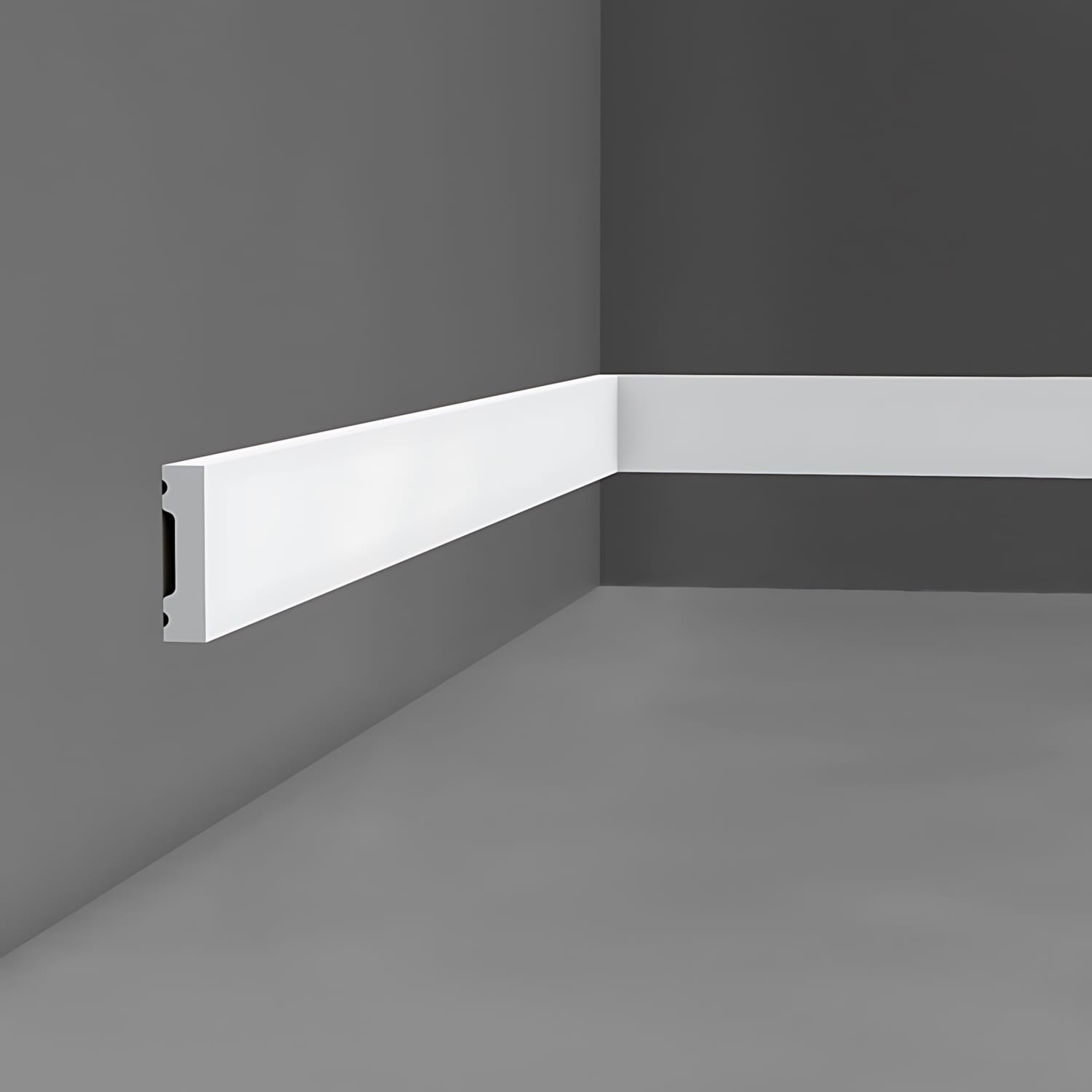 Sockelleiste Orac Decor AXXENT SX162 SQUARE Sockelleiste Wandleiste Zierleiste 2 m