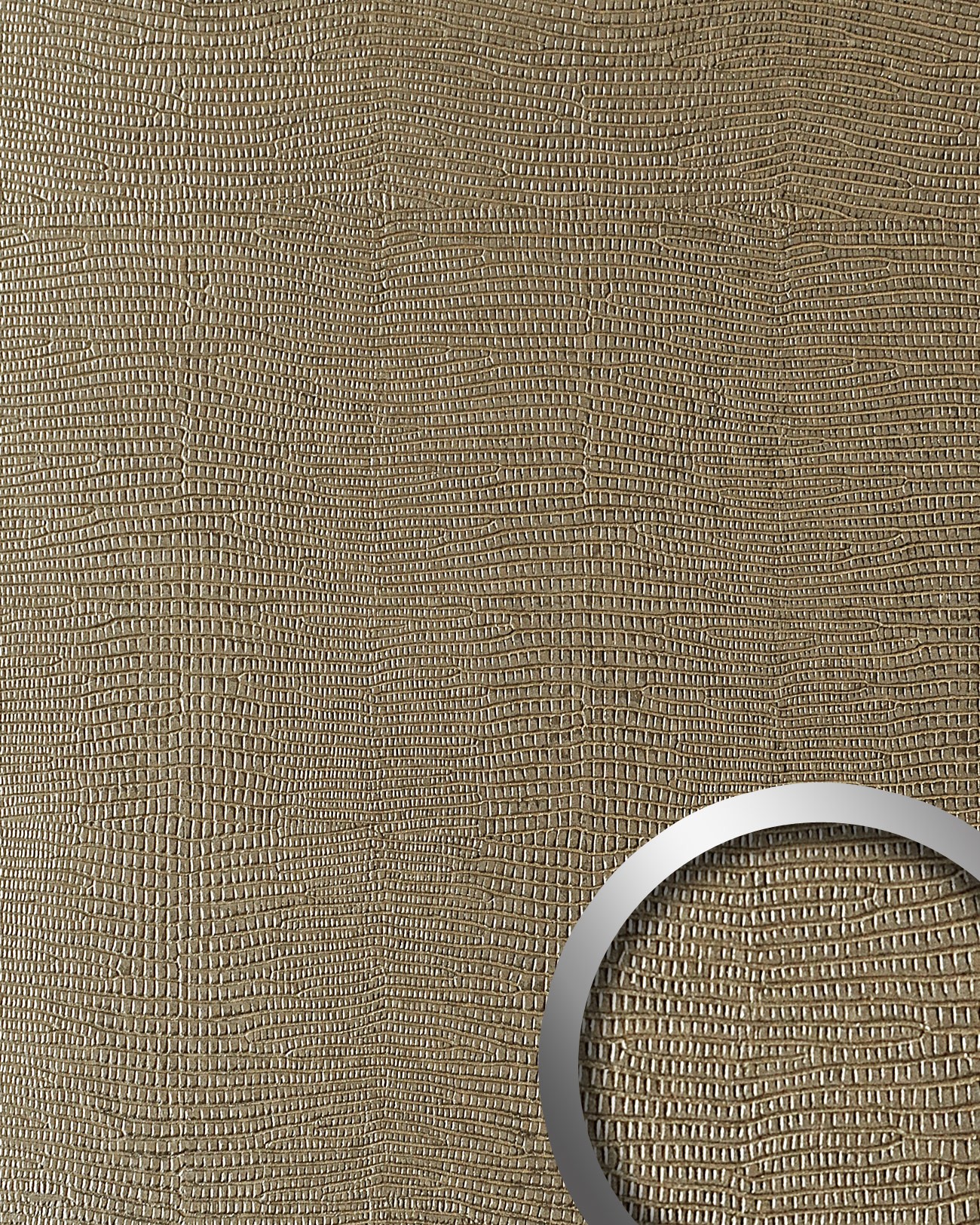 Panel decorativo aspecto de cuero WallFace 19780 Antigrav LEGUAN Silk