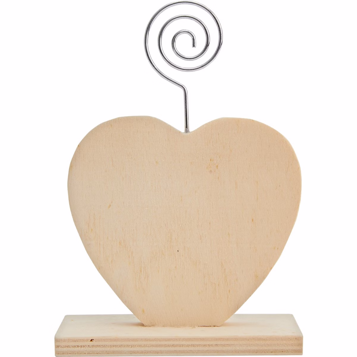 Holz Fotohalter und Memohalter zum Basteln und Bemalen kaufen