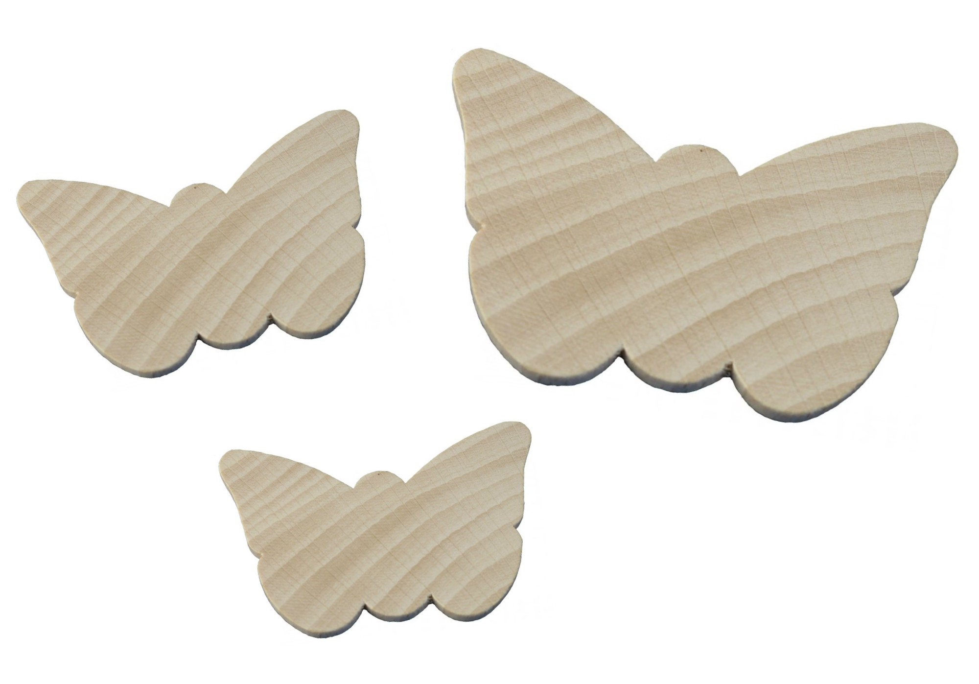 Holzschmetterlinge zum Basteln und Bemalen kaufen
