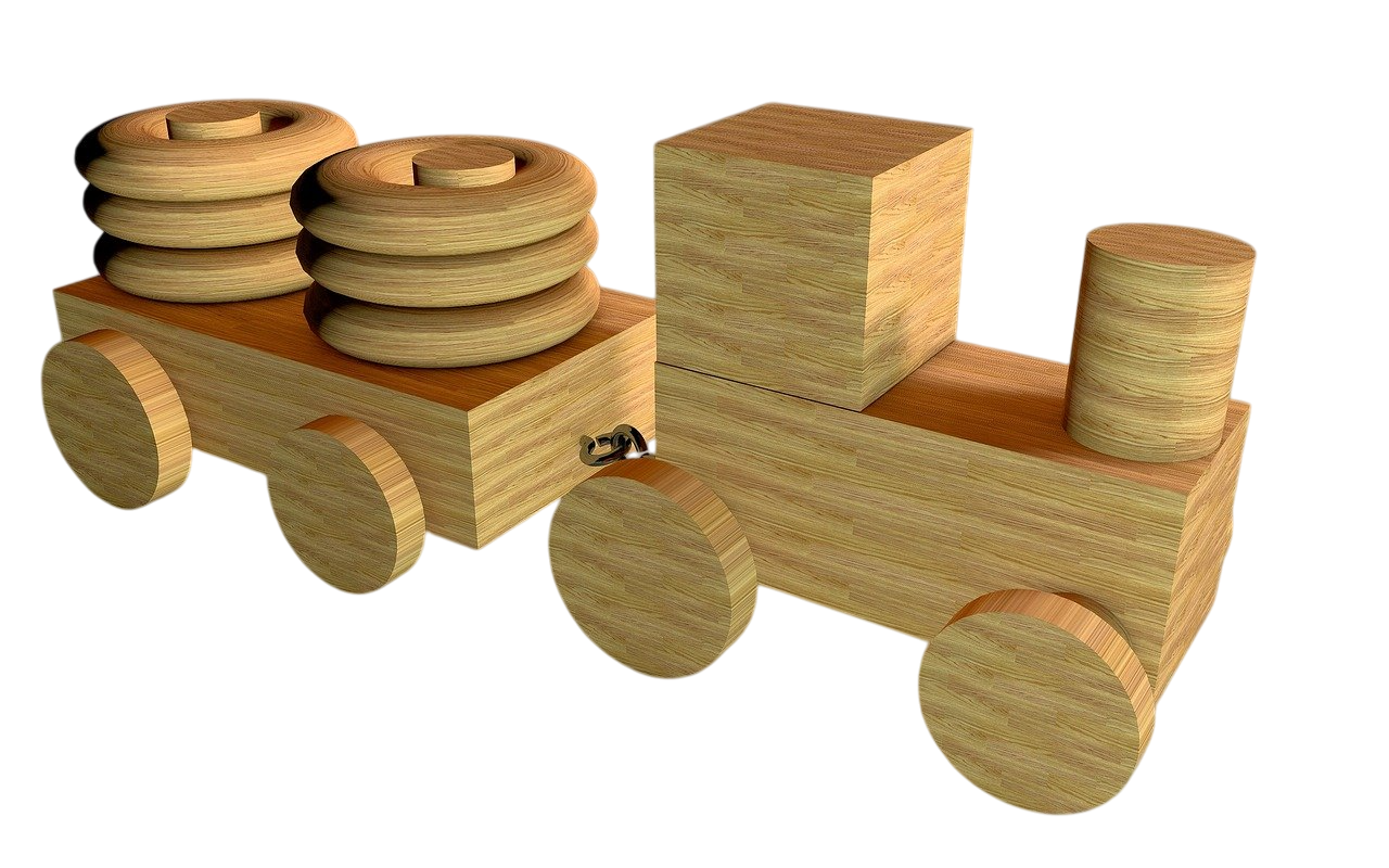 Holzspielzeug zum Basteln und Bemalen kaufen