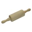 Teigroller - Kinder Nudelholz 22x4,5cm - Holz Knetrolle mit Holzachse