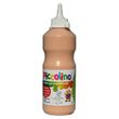 Kindermalfarbe - Piccolino Kindergarten Malfarbe hautfarben 500ml - Schulmalfarbe Kita Grundschule