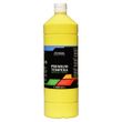 Piccolino Schulmalfarbe 1000ml gelb - Premium Color - Gouache Schultempera