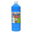 Piccolino Schulmalfarbe 1000ml hellblau - Premium Color - Gouache Schultempera