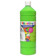Piccolino Schulmalfarbe 1000ml hellgrün - Premium Color - Gouache Schultempera