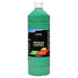Piccolino Schulmalfarbe 1000ml dunkelgrün - Premium Color - Gouache Schultempera