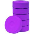 Tempera-Blöcke 55mm rosa 6 Stück - hochwertige Tempera Farb Pucks / Farbtabletten