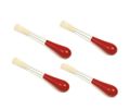 Kinderpinsel 4er-Set - dicker Kindermalpinsel mit Rund-Griff für Kleinkinder