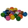 Holzperlen 12mm bunt 50g ca 80 Stk zum Auffädeln für Kinder - Ketten basteln