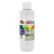 Piccolino Textilfarbe für dunkle Stoffe, Weiß 250ml - Stoffmalfarbe hochdeckend