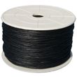 Baumwollschnur Baumwollkordel gewachst 1mm schwarz - 100m Rolle