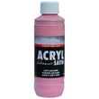 Acrylfarbe seidenmatt Alt-Rosa 250ml Flasche - Piccolino Acryl Satin, Premium Hobby Color
