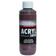 Acrylfarbe seidenmatt Braun 250ml Flasche - Piccolino Acryl Satin, Premium Hobby Color