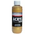 Acrylfarbe seidenmatt Gold 250ml Flasche - Piccolino Acryl Satin, Premium Hobby Color