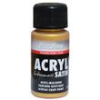 Acrylfarbe seidenmatt, Gold 50ml - Piccolino Acryl Satin - Premium Hobby Color