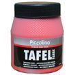 Tafelfarbe Rot 250ml - Piccolino Tafellack bunt für Holz, Karton, Wand