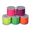Makramee Garn Neon - 90m Knüpffaden Polyester 1,7mm in 5 Neon-Farben sortiert