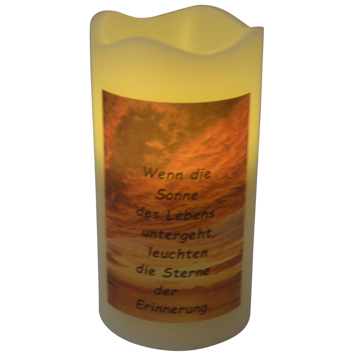 Härte Westen Blöd led kerze mit spruch Liter Sünde dumm