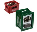 Wäschetonne Abfalleimer Mülleimer farbig mit Deckel 23 Liter 3 Stück