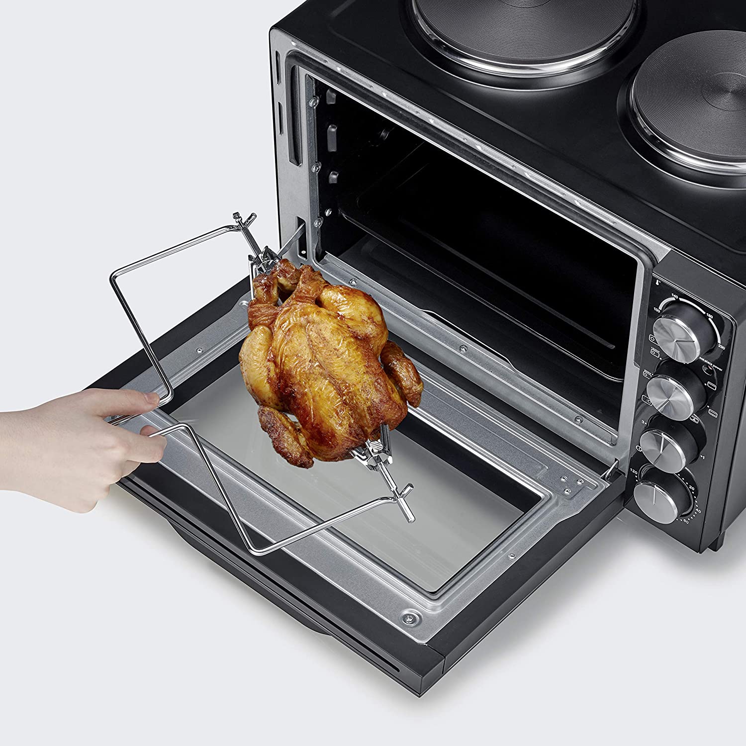Nero Severin TO 2065 back-e toast forno CON PIASTRE 2.500 W