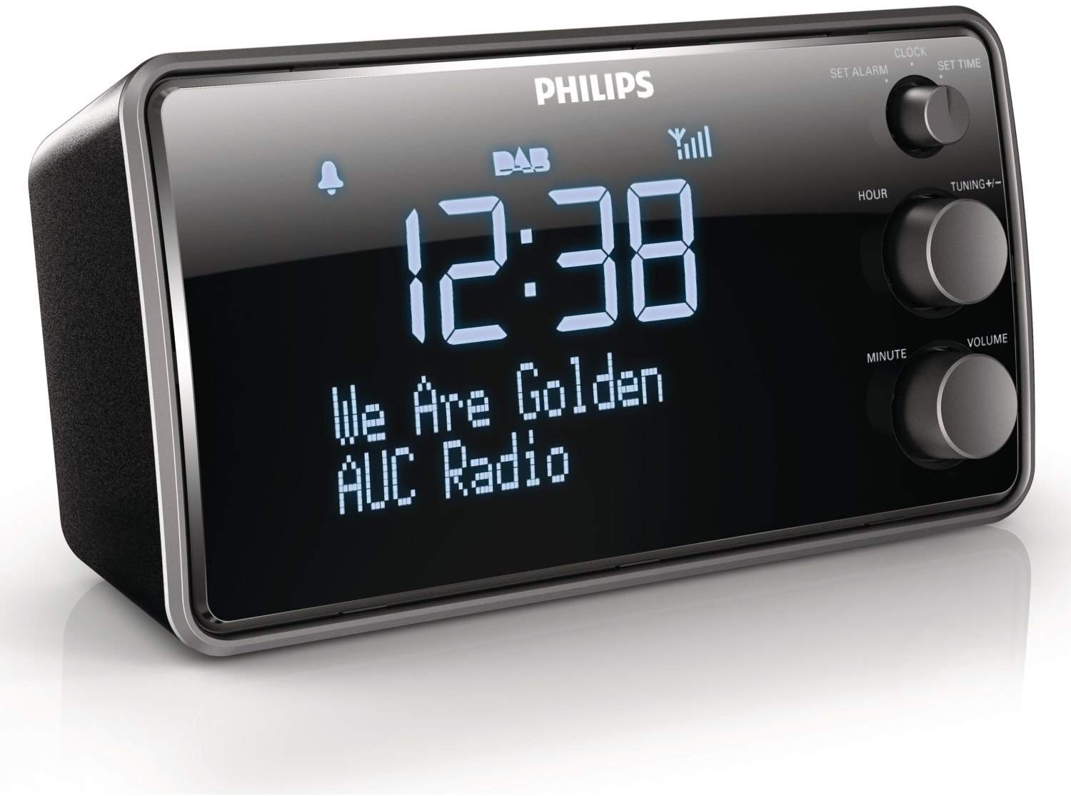 Philips AJB3552 Digitaler Radiowecker mit DAB+, LCDDisplay, Sleeptimer